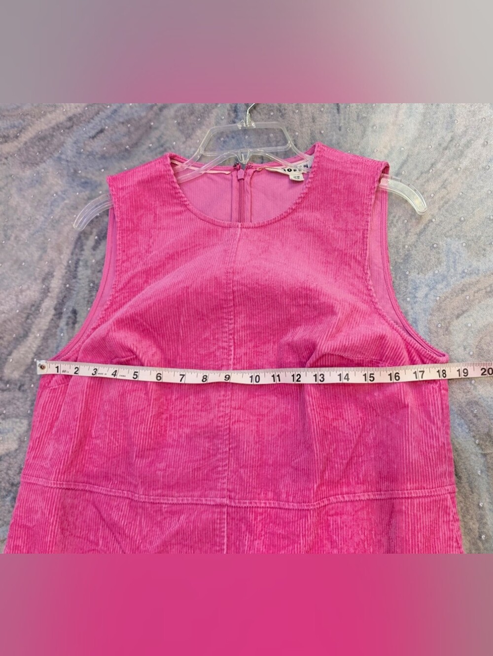 Boden Pia Cord Shift Dress in Phlox Pink Corduroy - Women’s Size US 8R/UK 12R - Picture 12 of 13